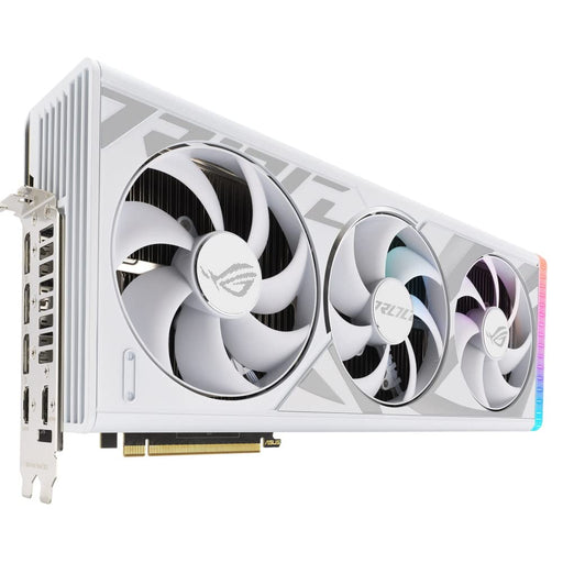 ASUS ROG Strix GeForce RTX 4080 16GB - White Edition - graphics card - GeForce RTX 4080 - 16 GB GDDR6X - PCIe 4.0 - 2 x HDMI, 3 x DisplayPort - white