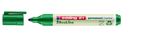 Best Value edding 21 Ecoline Permanent Marker - Green (Box of 10)