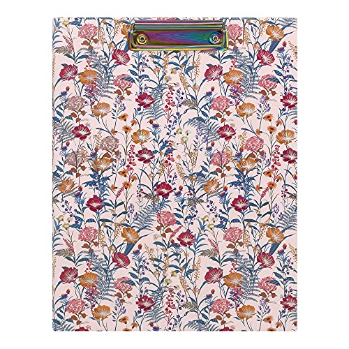 Pukka Bloom A4 Padfolio Cream Floral With Matching Refill Pad 9582-BLM