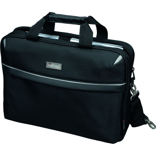 Best Value Lightpak - 46111 SIERRA - business laptop bag, nylon, black