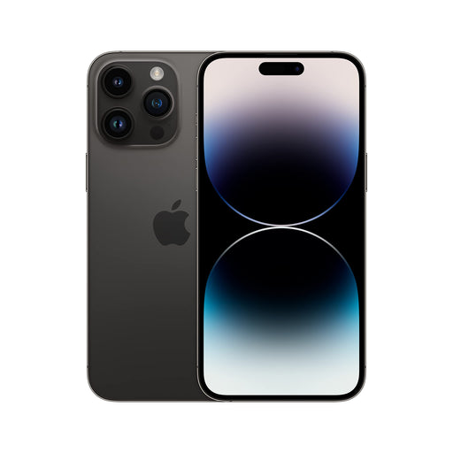 Apple iPhone 14 Pro Max - 5G smartphone - dual-SIM / Internal Memory 256 GB - OLED display - 6.7" - 2796 x 1290 pixels (120 Hz) - 3x rear cameras 48 MP, 12 MP, 12 MP - front camera 12 MP - space black