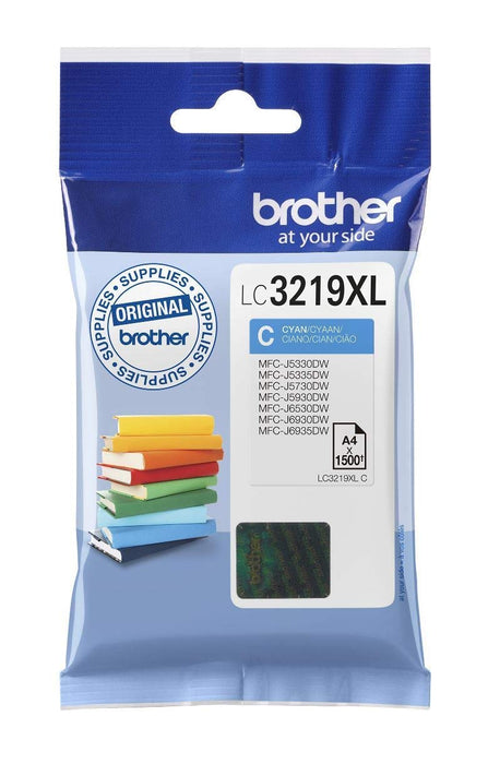 Best Value Brother LC-3219XLC- Inkjet Cartridge, High Yield, Cyan, Brother Genuine Supplies