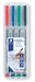 Best Value Staedtler Lumocolour Fine Point Waterbased Markers (316WP4)