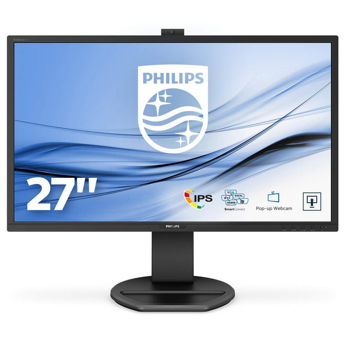 Best Value Philips B Line 271B8QJKEB - LED monitor - 27" - 1920 x 1080 Full HD (1080p) - IPS - 250 cd/m - 1000:1-5 ms - HDMI, DVI-D, VGA, DisplayPort - speakers - black