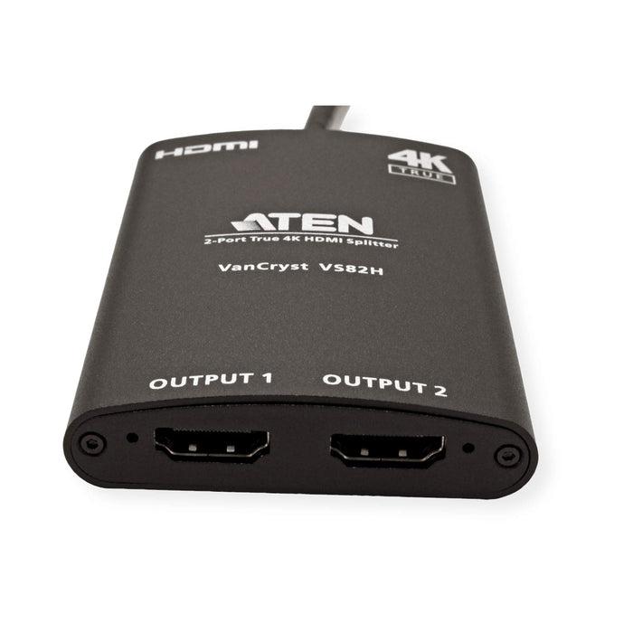 2-Port True 4K HDMI Splitter