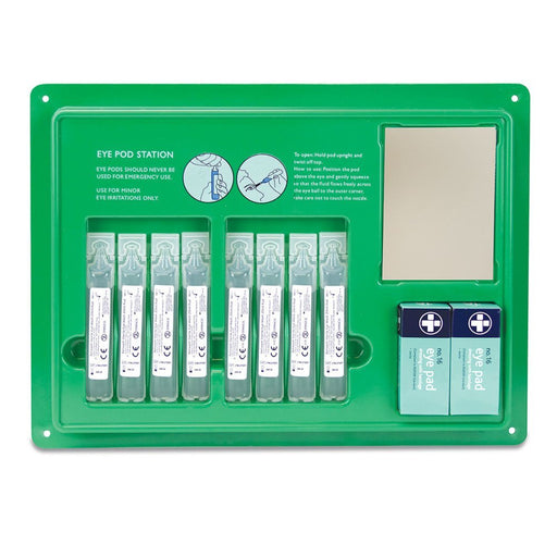 Best Value Reliance REL908 Complete Eyecare Pod Station, 20ml, 24.5 cm H x 33 cm W x 2.5 cm D, Green