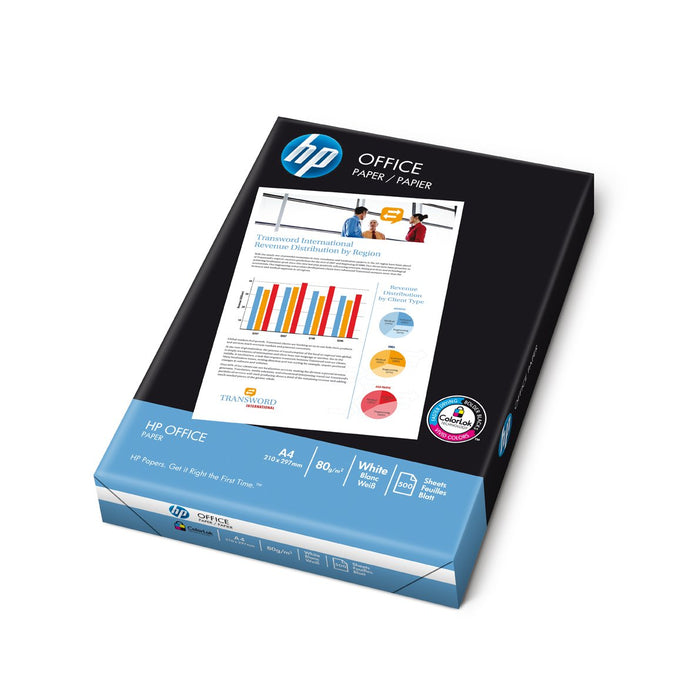 Best Value HP Office A4 210x297mm 80gsm 500sheets/Single Ream