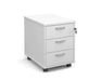 Best Value DAMS 3 Drawer Mobile Pedestal-White, Wood 60x42.6x56.7 cm