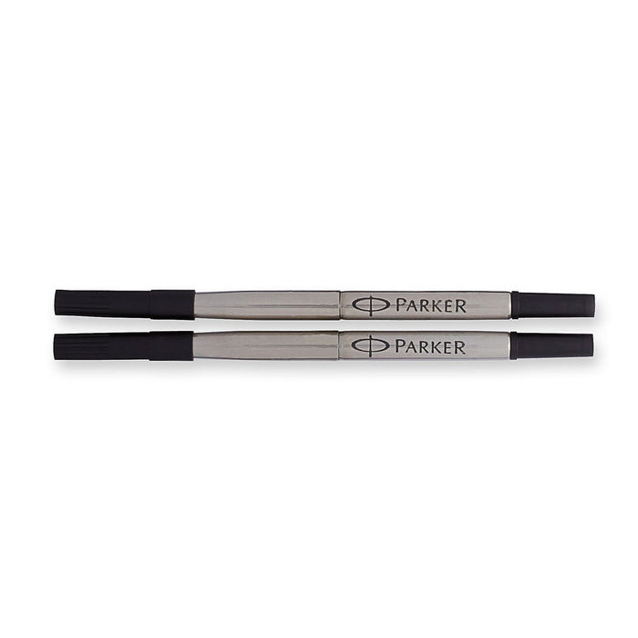 Best Value Parker Rollerball Pen Refill Medium Nib Black, Pack of 2