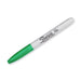 Best Value Sharpie Permanent Markers, Fine Tip, Green, Box of 12