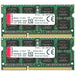 Kingston ValueRAM - DDR3L - kit - 16 GB: 2 x 8 GB - SO-DIMM 204-pin - 1600 MHz / PC3L-12800 - CL11 - 1.35 V - unbuffered - non-ECC