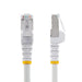 StarTech.com 50cm CAT6a Snagless RJ45 Ethernet White Cable with Strain Reliefs