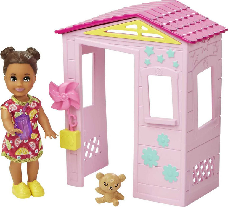 Barbie Skipper Babysitters Inc Toddler Girl Doll and Playhouse //GRP15