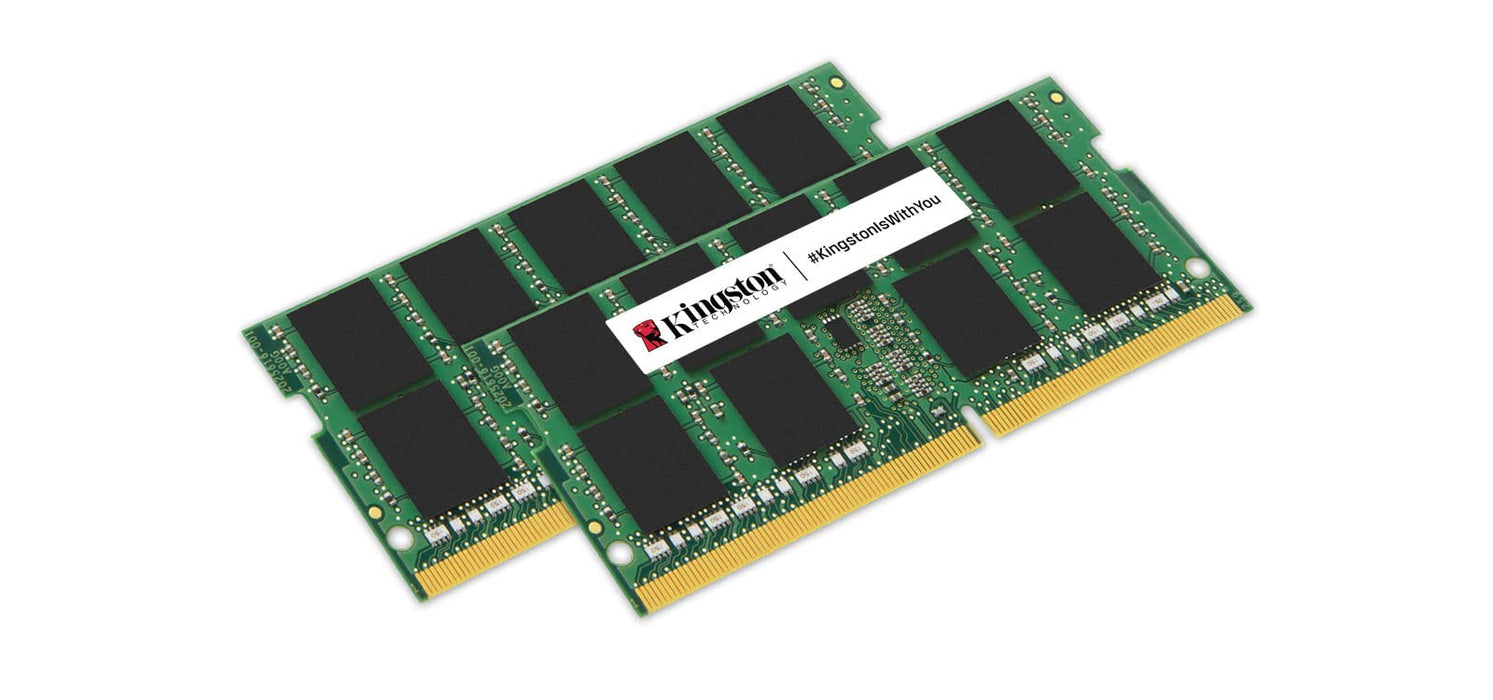 Kingston - DDR5 - kit - 128 GB: 2 x 64 GB - SO-DIMM 262-pin - 5200 MHz / PC5-41600 - CL42 - 1.1 V - unbuffered - non-ECC