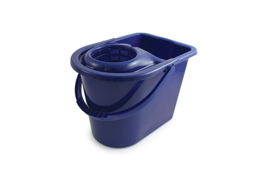 Best Value Bentley Industrial MB.05 Plastic Trade Sieve Mop Bucket, 15 L Capacity, Blue