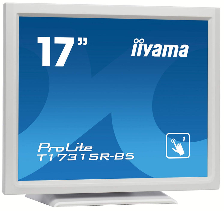 Best Value iiyama T1731SR-W5 17" ProLite Touch Screen LED Monitor, Black