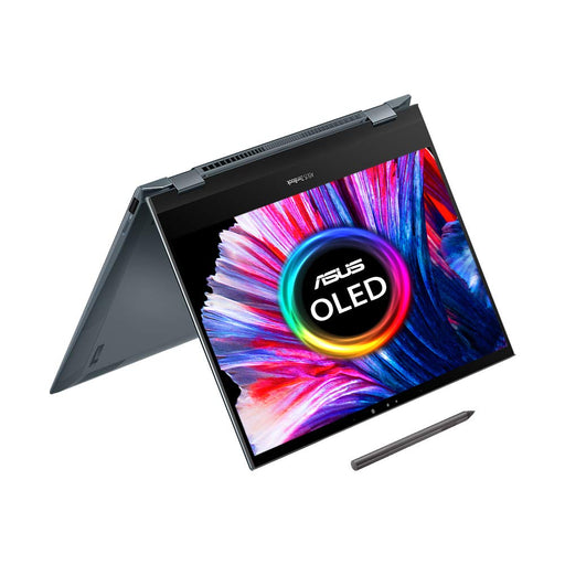 ASUS ZenBook Flip 13 OLED UX363EA-HP924W - Flip design - Intel Core i5 1135G7 / 2.4 GHz - Evo - Win 11 Home - Iris Xe Graphics - 16 GB RAM - 512 GB SSD NVMe - 13.3" OLED touchscreen 1920 x 1080 (Full HD) - Wi-Fi 6 - pine grey