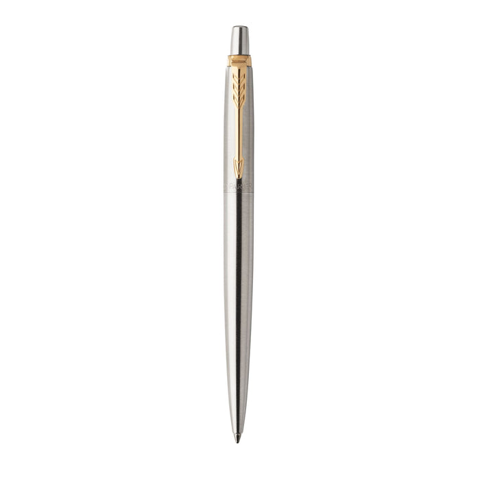 Best Value Parker 1953182 Jotter Stainless Steel GT Ballpoint Pen, Gift Box