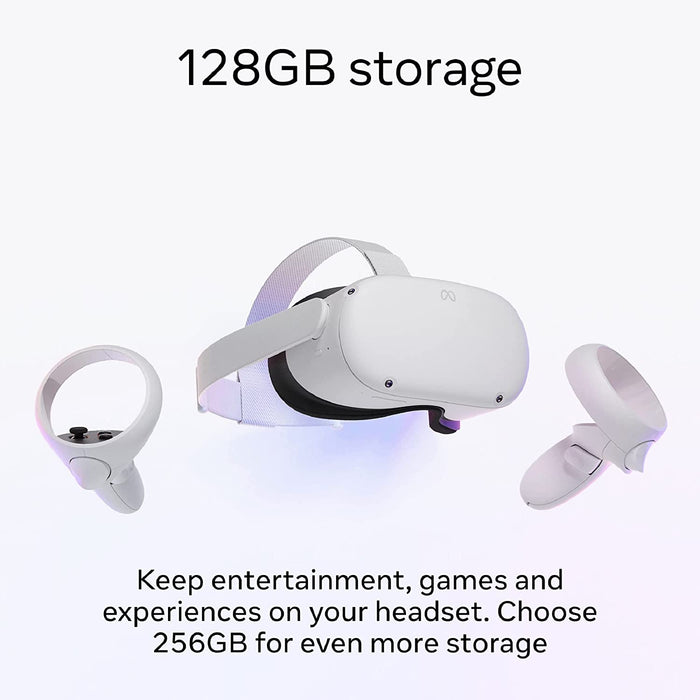 Meta Quest 2 - Advanced All-In-One VR Headset - 128 GB