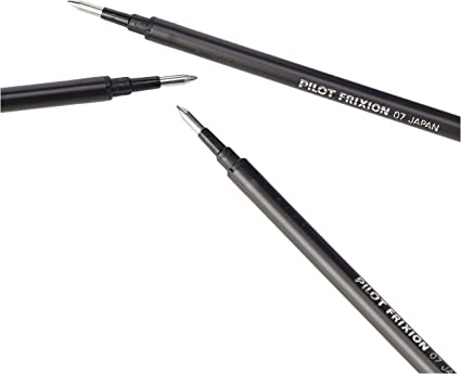 Pilot FriXion Rollerball Pen Mine Medium Schwarz (3er Pack)