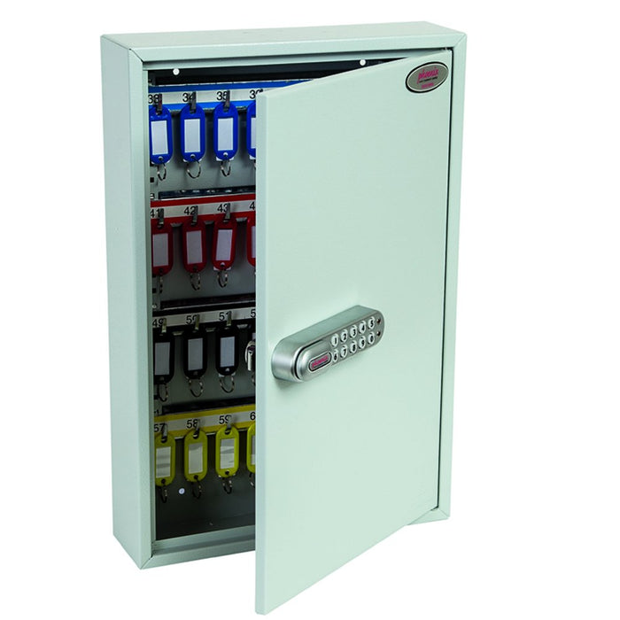 Best Value Phoenix Commercial Key Cabinet KC0602E 64 Hook with Electronic Lock