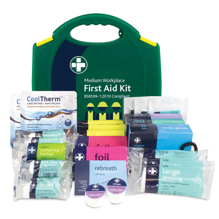 Best Value Reliance Medical BS8599-1 Large Workplace First Aid Kit for Ref 348