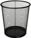 Best Value Pro Range Black Wire Mesh 15L Waste Paper Basket Bin