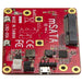 StarTech.com PIB2MS1 USB to mSATA Converter for Raspberry Pi and Development Boards - Red