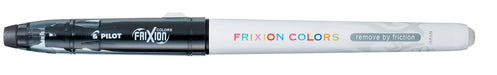 Best Value Pilot Frixion Colors Erasable Fibre Tip Colouring Pen - Black, Pack of 12