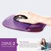 Best Value Fellowes Crystals Gel Keyboard Wrist Rest, Purple