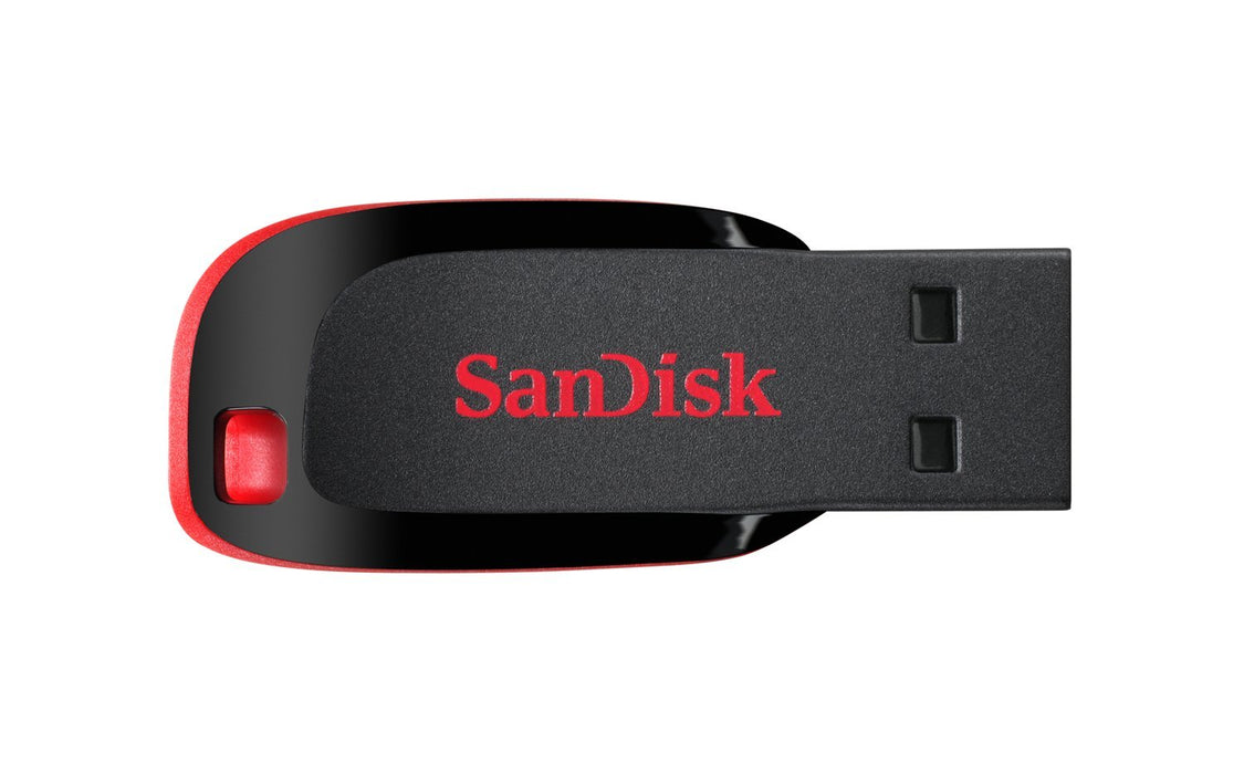 Best Value SanDisk SDCZ50-128G-B35 128 GB Cruzer Blade USB 2.0 Flash Drive - Black ( Standard Packaging )