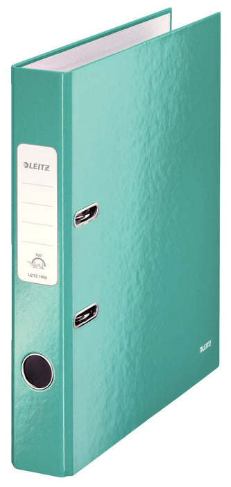 Best Value Leitz Wow 1006 A4 50 mm Lever Arch File - Ice Blue, Pack of 10