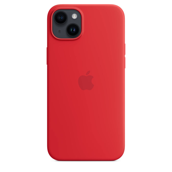 Apple - (PRODUCT) RED - back cover for mobile phone - MagSafe compatibility - silicone - red - for iPhone 14 Plus