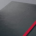 Sigel CONCEPTUM A5 Casebound Hard Cover Notebook Hardcover 194 Pages Ruled Black-Red CO663