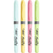 Best Value Bic Highlighter Grip Pens - Assorted Pastel Colours, Pack of 4