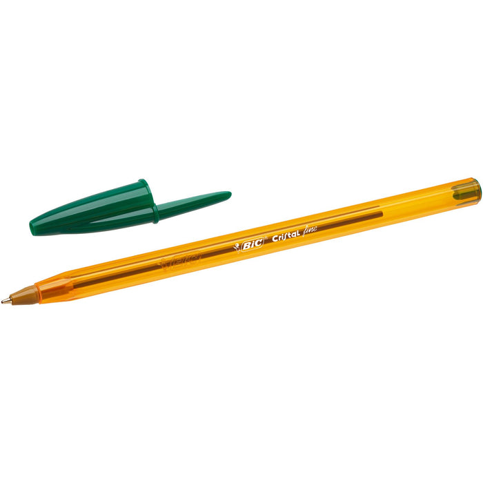 Best Value BIC Cristal Fine 0.8mm Green (Box 50)