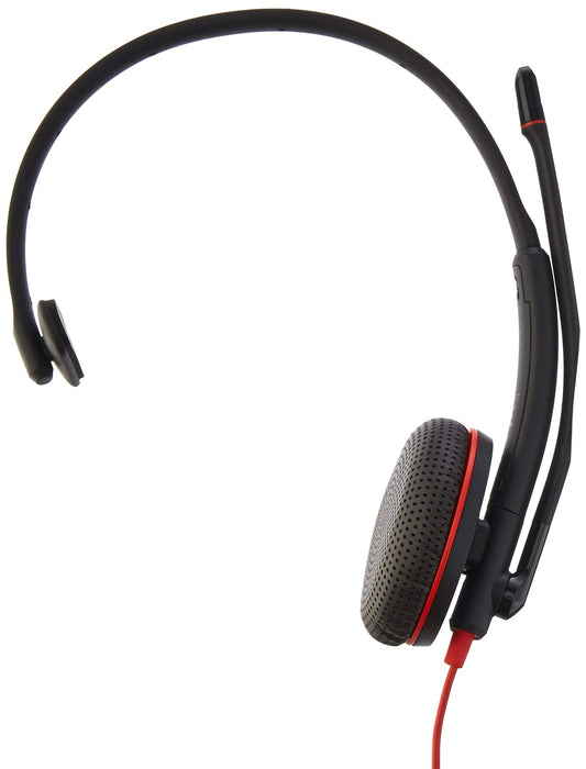 Best Value Plantronics Blackwire 3215 USB-A Corded UC Monaural Headset (Black) with Microphone