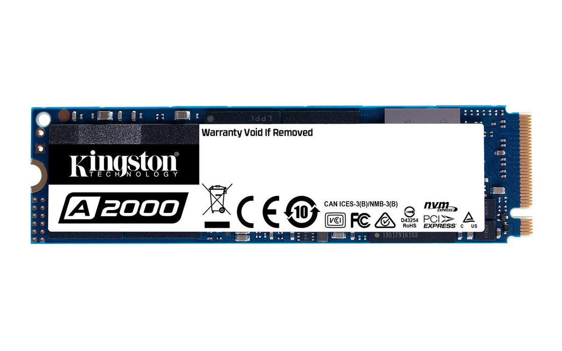 Best Value Kingston A2000 (SA2000M8/500G) SSD NVMe PCIe M.2 2280, 500 GB