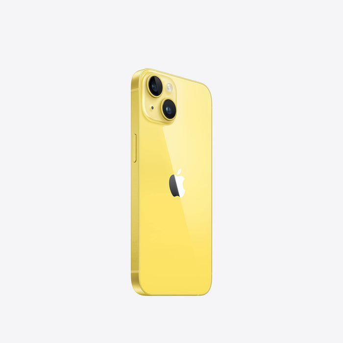 Apple iPhone 14 - 5G smartphone - dual-SIM / Internal Memory 512 GB - OLED display - 6.1" - 2532 x 1170 pixels - 2x rear cameras 12 MP, 12 MP - front camera 12 MP - yellow