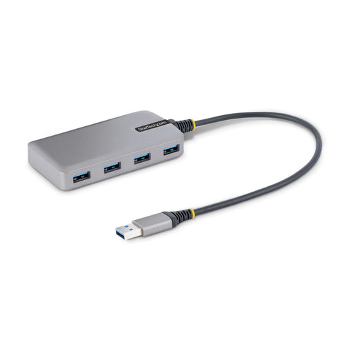 StarTech.com 4-Port USB Hub - USB 3.0 5Gbps Bus Powered USB-A to 4x USB-A Hub with Optional Auxiliary Power Input