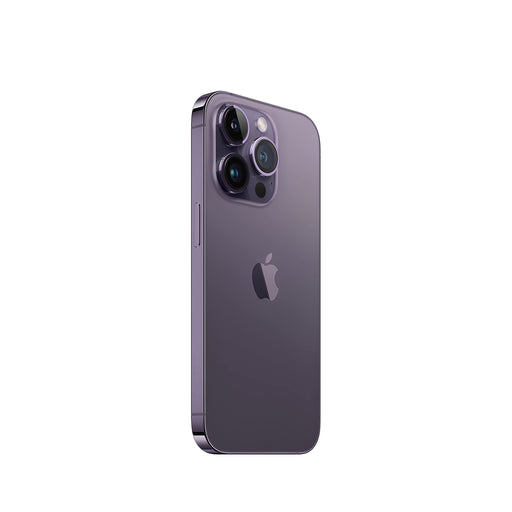 Apple iPhone 14 Pro - 5G smartphone - dual-SIM / Internal Memory 256 GB - OLED display - 6.1" - 2556 x 1179 pixels (120 Hz) - 3x rear cameras 48 MP, 12 MP, 12 MP - front camera 12 MP - deep purple