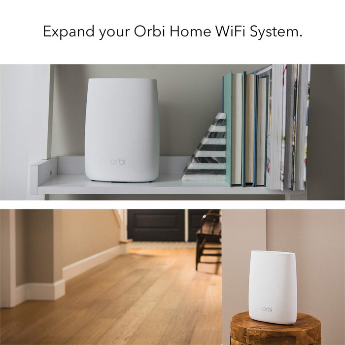 Best Value NETGEAR Orbi Ultra-Performance Whole Home Mesh Wifi Satellite Extender - Works with your Orbi Router to Add 2000 sq ft at Speeds Up-to 3 Gbps, AC3000 (RBS50)