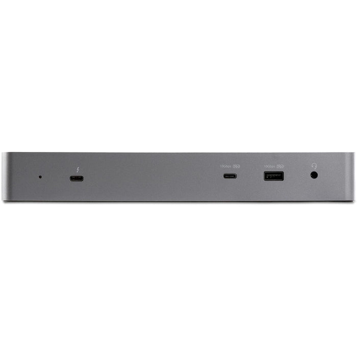 StarTech.com Thunderbolt 3 Dock with USB-C Host Compatibility - Dual 4K 60Hz DisplayPort 1.4 or Dual HDMI Monitors