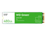 WD Green WDS480G3G0B - SSD - 480 GB - internal - M.2 2280 - SATA 6Gb/s