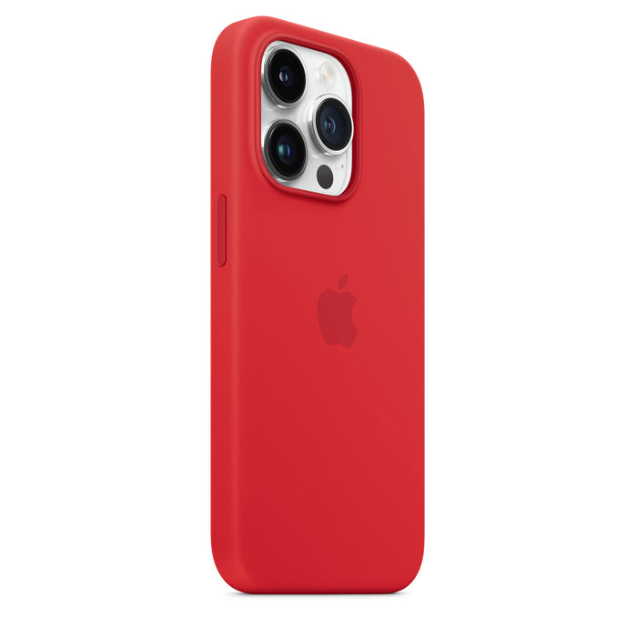 Apple - (PRODUCT) RED - back cover for mobile phone - with MagSafe - silicone - red - for iPhone 14 Pro