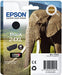 Epson 24XL - 10 ml - XL - black - original - ink cartridge - for Expression Photo XP-55, 750, 760, 850, 860, 950, 960, 970, Expression Premium XP-750, 850