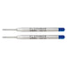 Best Value Parker Quinkflow Ball Pen Refill Medium Nib Blue, Pack of 2