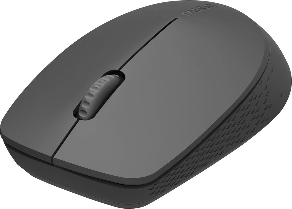 Best Value Rapoo M100 Multi-mode Wireless Silent Optical Mouse Dark Grey