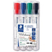 Best Value STAEDTLER 351 WP4 Lumocolour Whiteboard Marker with Bullet Tip, Multicolour, Pack of 4