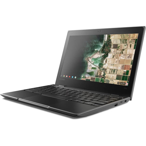 Lenovo 100e Chromebook (2nd Gen) 81MA - Intel Celeron N4020 / 1.1 GHz - Chrome OS - UHD Graphics 600 - 4 GB RAM - 32 GB eMMC - 11.6" TN 1366 x 768 (HD) - Wi-Fi 5 - black - kbd: UK